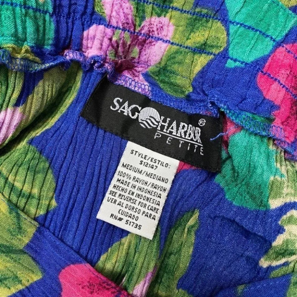 Vintage - Sag Harbour Tropical Floral Skirt - Picture 3 of 3